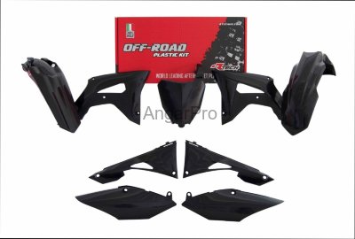 Комплект пластика R-Tech Honda CRF250R 19-20, CRF450R 19-20 (R-KITCRF-NR0-519) черный