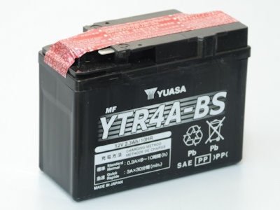 Мото аккумулятор Yuasa YTR4A-BS